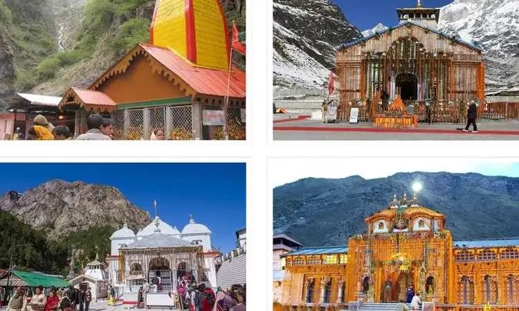 Chard dhams of Uttarakhand
